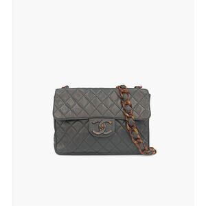 CHANEL Black Vintage Shoulder Bag A-A16856